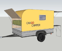 CARGO CAMPER из обычного прицепа за 2 часа